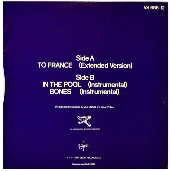 Release: To France-Vinyl-UK-1984-VS 686-12-2002334