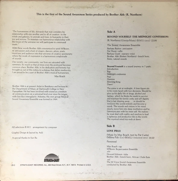 Release: Sound Awareness-Vinyl-US-1973-SES-19731-8304003