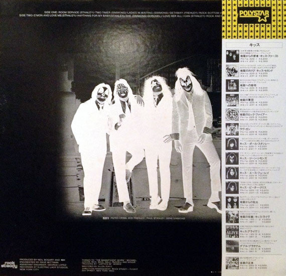 Release: Dressed To Kill-Vinyl-Japan-1980-22S-3-4865776