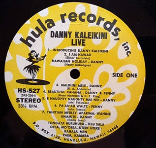 Master Release: Danny Kaleikini Live! by Dan Kaleikini
