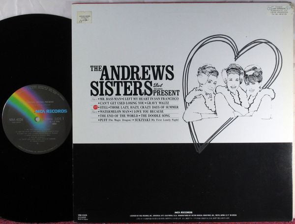 Release: The Andrews Sisters Present-Vinyl-Japan-1984-VIM-4526-4546783