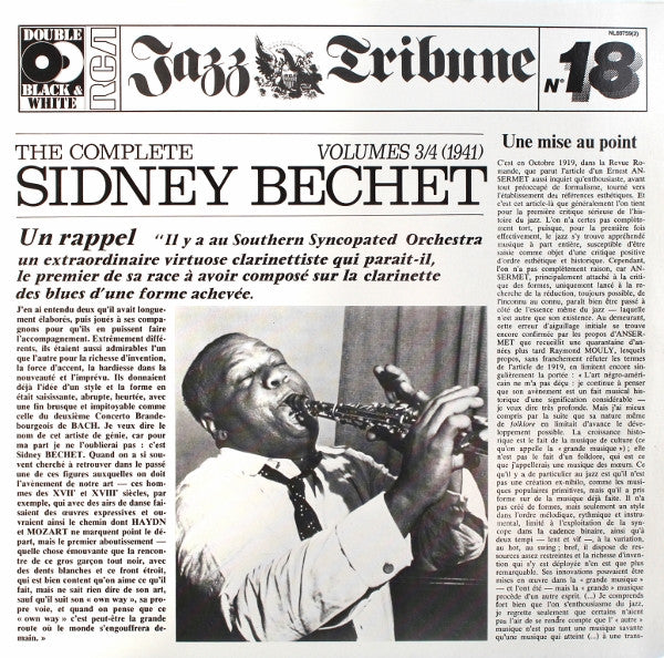 The Complete Sidney Bechet Volumes 3/4 (1941)