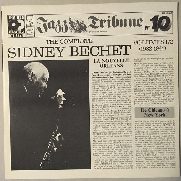 Master Release: The Complete Sidney Bechet Vol 1/2 (1932-1941) by Sidney Bechet