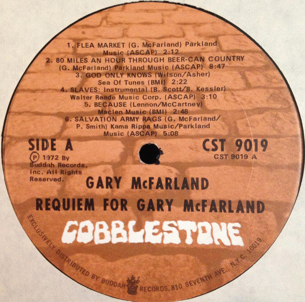 Release: Requiem For Gary McFarland-Vinyl-US-1972-CST 9019-1154621
