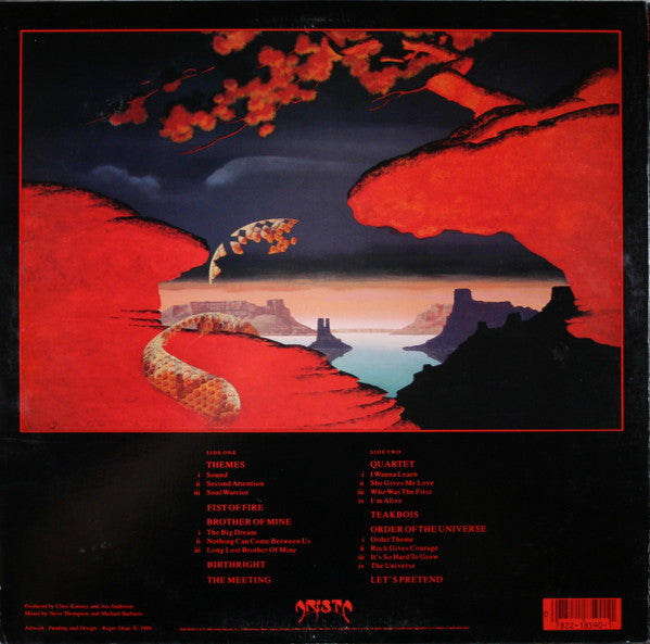 Release: Anderson Bruford Wakeman Howe-Vinyl-US-1989-AL85-90126-2030743