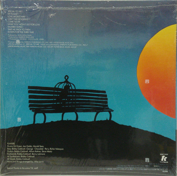 Release: Bobby Caldwell-Vinyl-Japan-1982-20AP 2322, 20AP 2322(TK)-6930609