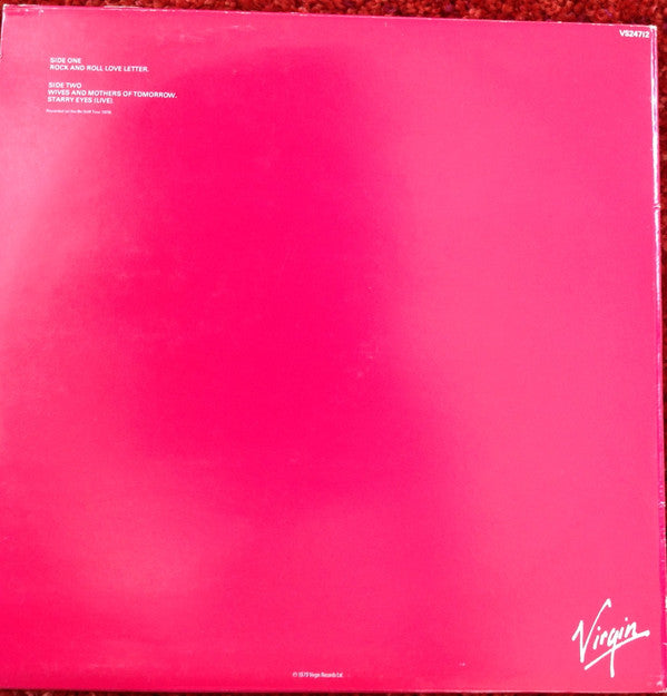 Master Release: Rock And Roll Love Letter by The Records
