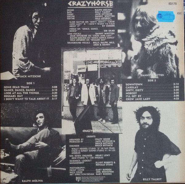 Release: Crazy Horse-Vinyl-UK-1986-ED175, ED 175-3728686