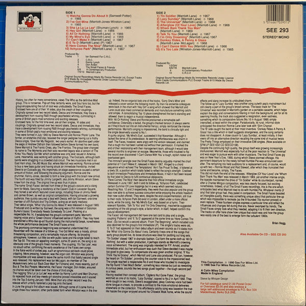 Master Release: The Singles As & Bs' by Small Faces