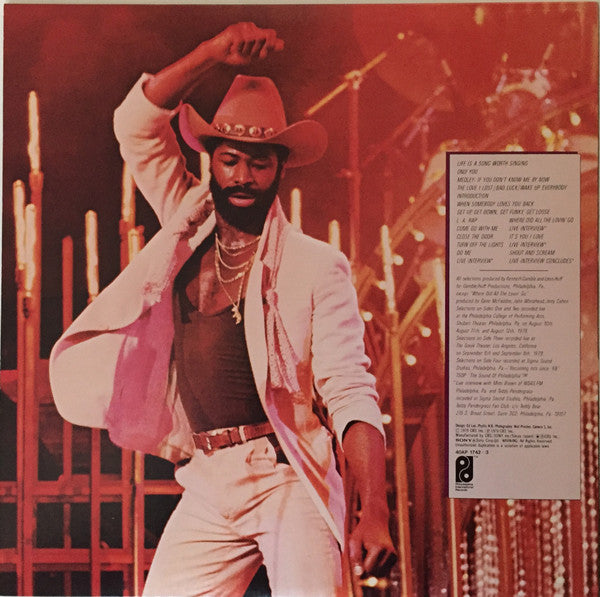 Master Release: Live! Coast To Coast by Teddy Pendergrass