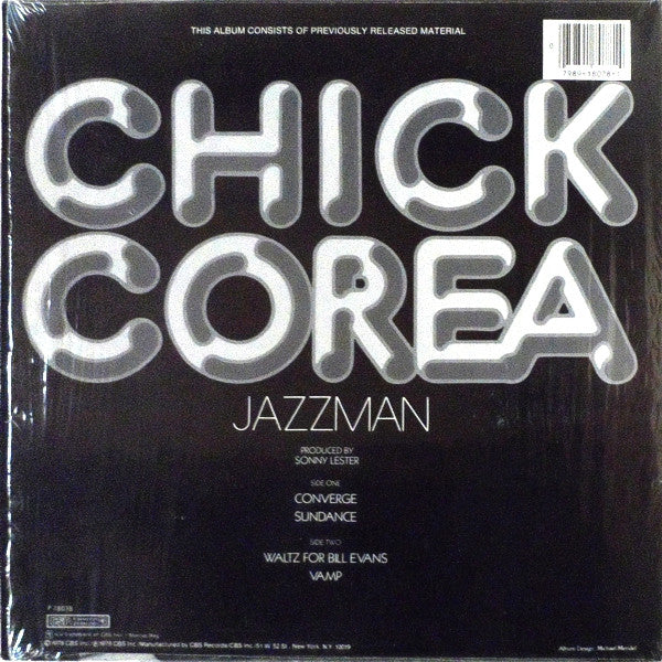 Master Release: Jazzman by Chick Corea