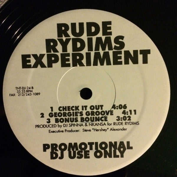 Master Release: Rude Rydims Experiment by Rude Rydims