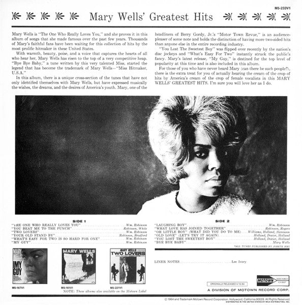 Release: Greatest Hits-Vinyl-US-None-M5-233V1-5236915