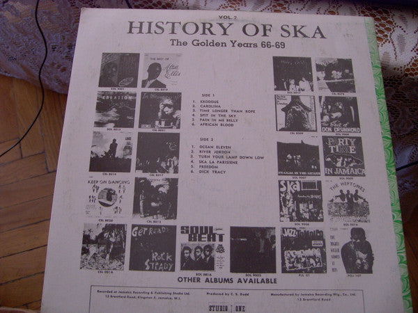 Master Release: History Of Ska Vol. 2 - The Golden Years 66-69 by Various