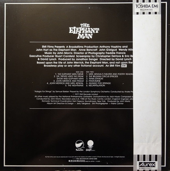 Master Release: The Elephant Man (Original Motion Picture Soundtrack) by John Morris