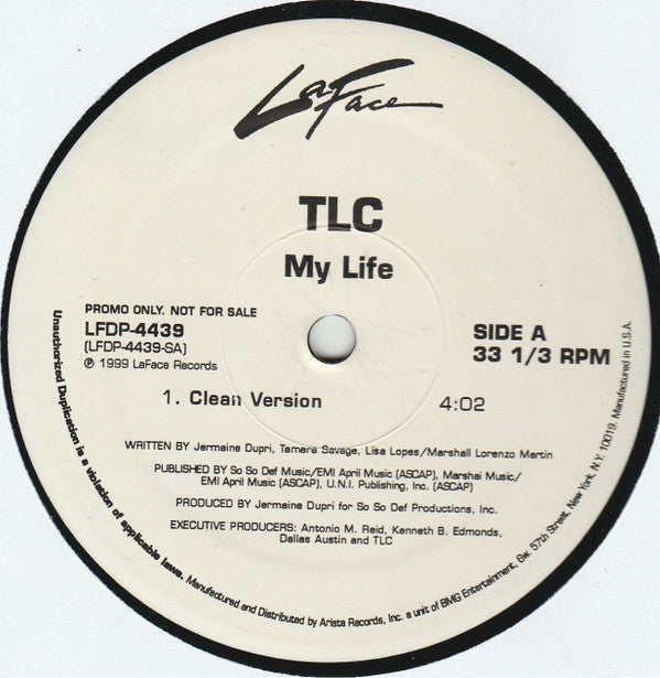 Master Release: My Life by TLC