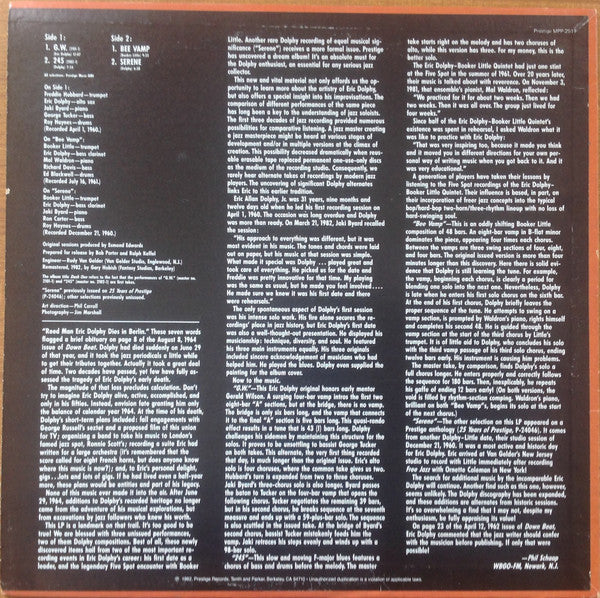 Release: Dash One-Vinyl-US-1982-MPP-2517-4811089