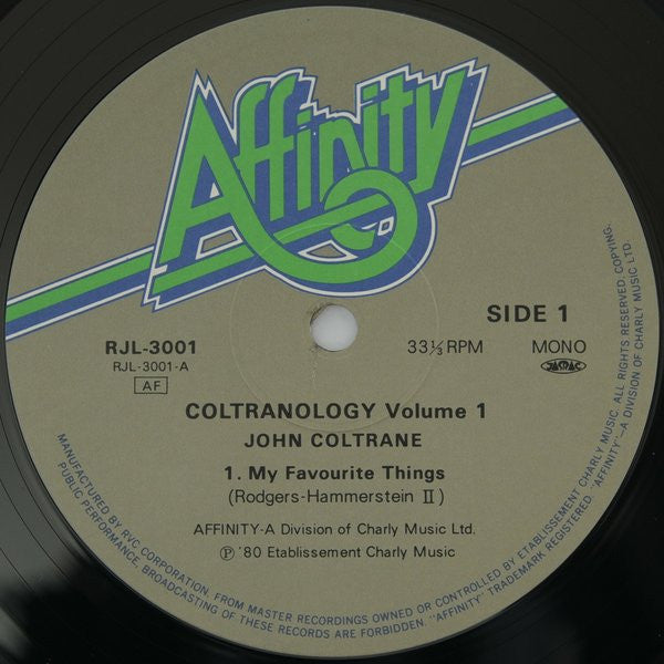 Release: Coltranology-Vinyl-Japan-1980-RJL-3001-5080451