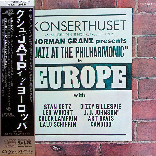 Norman Granz Presents Jazz At The Philharmonic In  Europe