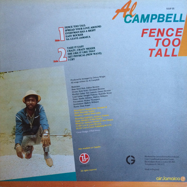 Master Release: Fence Too Tall by Al Campbell