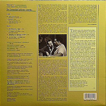 Release: Cannonball Adderley And The Poll-Winners Featuring Ray Brown And Wes Montgomery-Vinyl-US-1986-LLP-1304-4519095