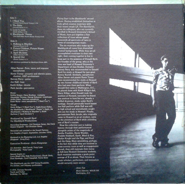 Release: Flying Start-Vinyl-US-1974-F-9472-6775075