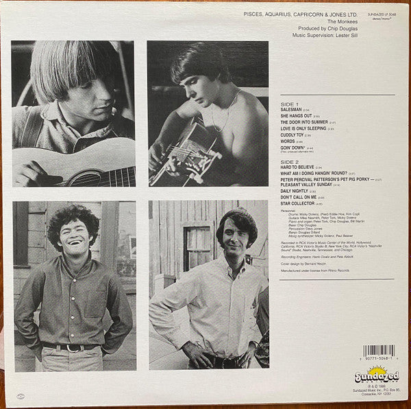 Release: Pisces, Aquarius, Capricorn & Jones Ltd.-Vinyl-US-1996-LP 5048-3176955