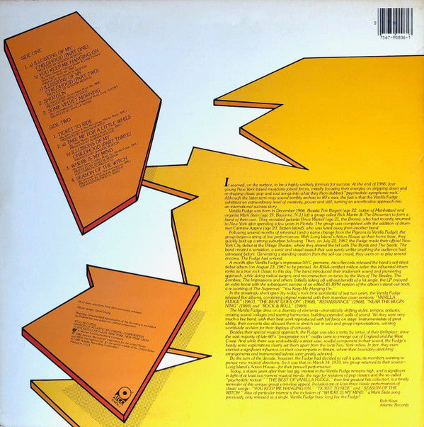 Master Release: The Best Of Vanilla Fudge by Vanilla Fudge