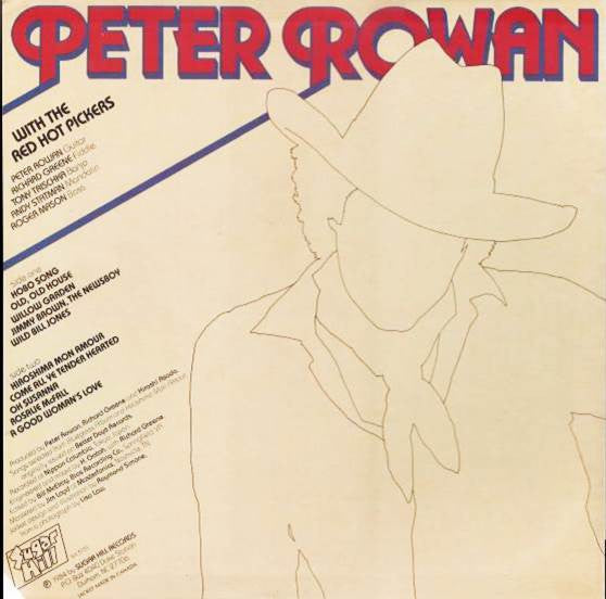 Release: Peter Rowan With The Red Hot Pickers-Vinyl-US-1984-SH-3733-3052112