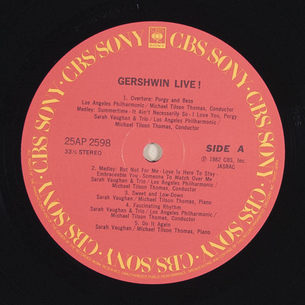 Gershwin Live!