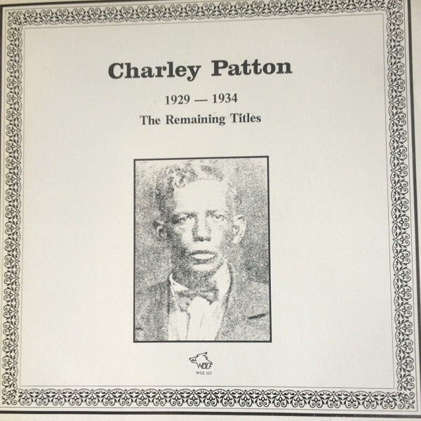 Release: 1929-1934 (The Remaining Titles)-Vinyl-Austria-1982-WSE 103, WSE - 103-4510728