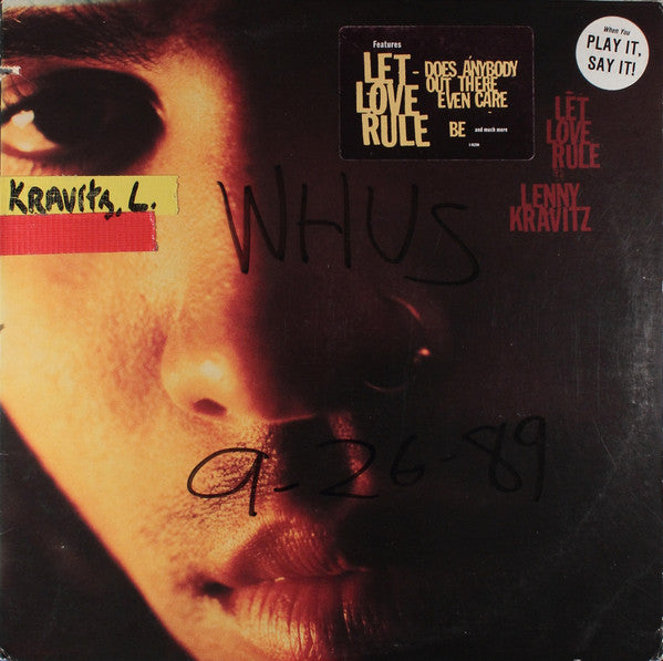 Release: Let Love Rule-Vinyl-US-1989-91290-1, 1-91290-1973305