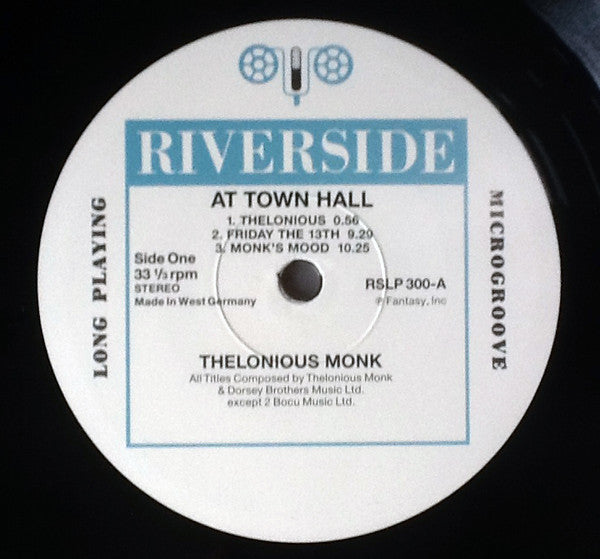 Release: At Town Hall-Vinyl-UK-None-RSLP 300-5951593