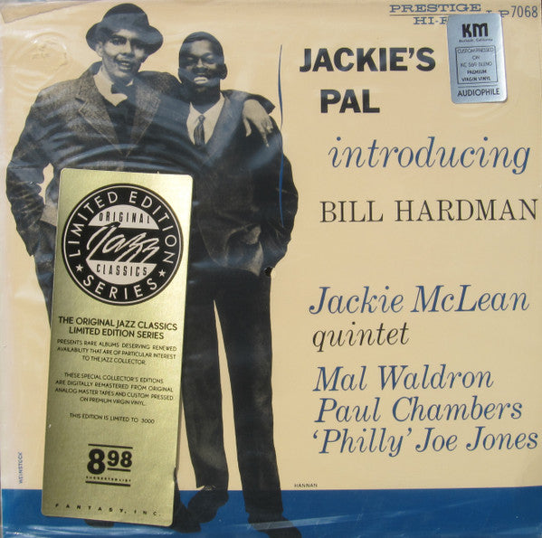 Release: Jackie's Pal-Vinyl-US-1986-OJC-1714, PRESTIGE 7068-6174990