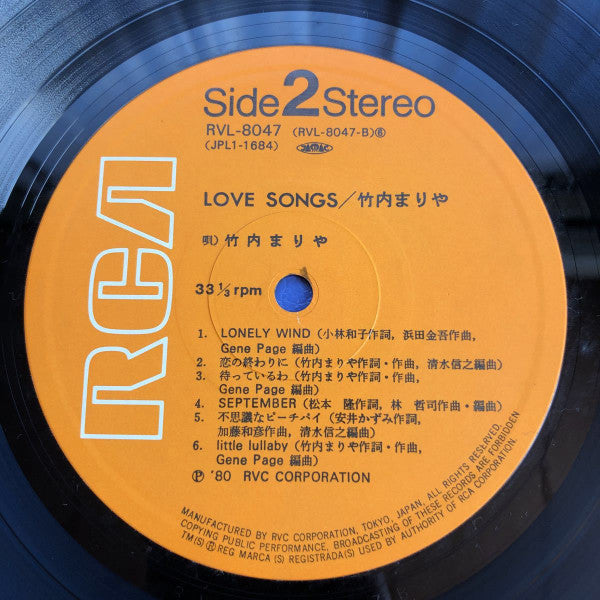 Love Songs = ラヴ・ソングス