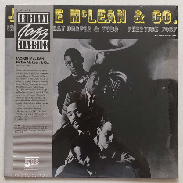 Release: Jackie McLean & Co.-Vinyl-US-1983-OJC-074, P-7087-3282926