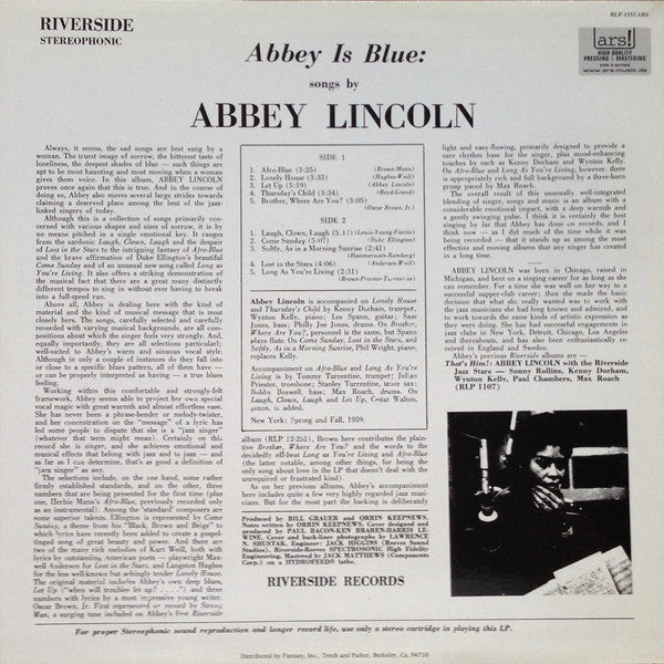 Abbey Is Blue