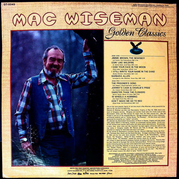 Release: Golden Classics-Vinyl-US-1979-GT-0049-5052756