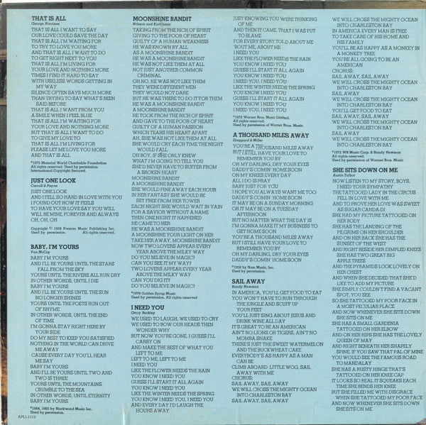 Master Release: ...That's The Way It Is by Harry Nilsson