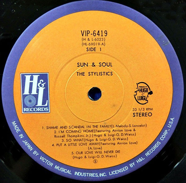 Master Release: Sun & Soul by The Stylistics
