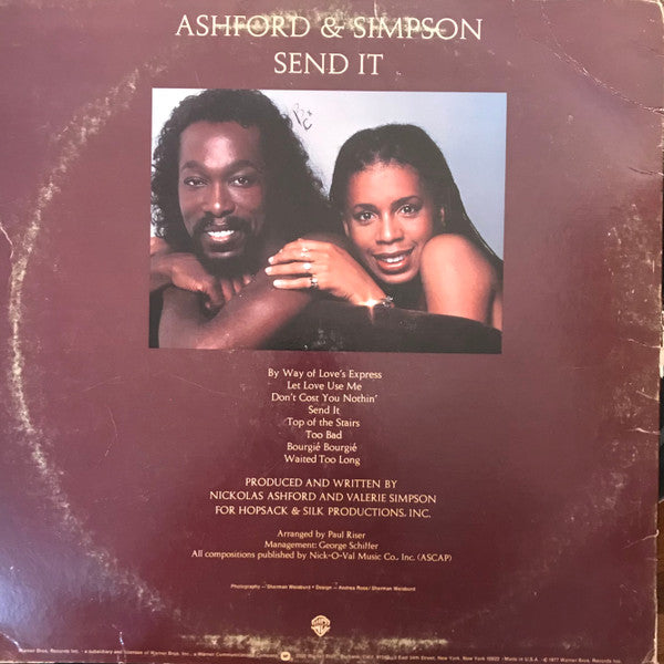 Release: Send It-Vinyl-US-1977-BS 3088-9616358