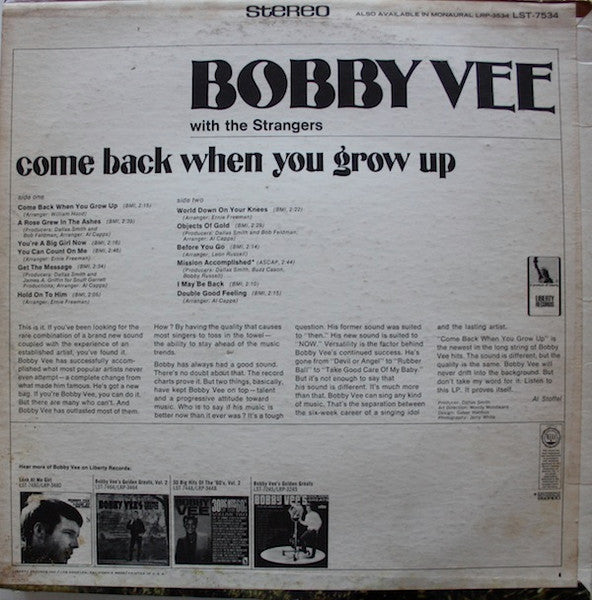 Come Back When You Grow Up