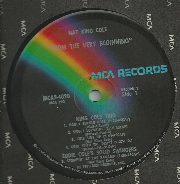 Master Release: From The Very Beginning by Nat King Cole