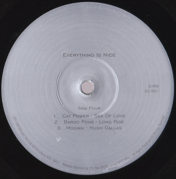 Everything Is Nice - The Matador Records 10th Anniversary Anthology