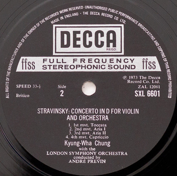 Violin Concertos
