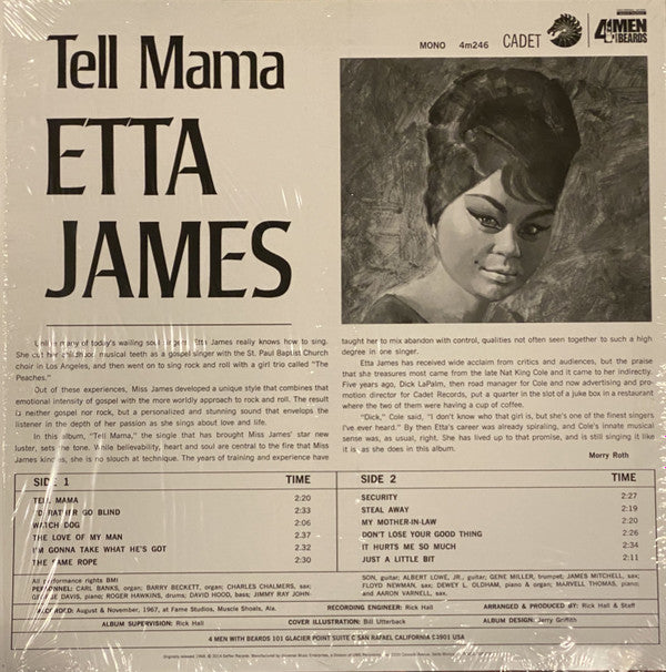 Master Release: Tell Mama by Etta James