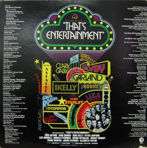 Master Release: Music From The Original Motion Picture Soundtrack - That's Entertainment by Various