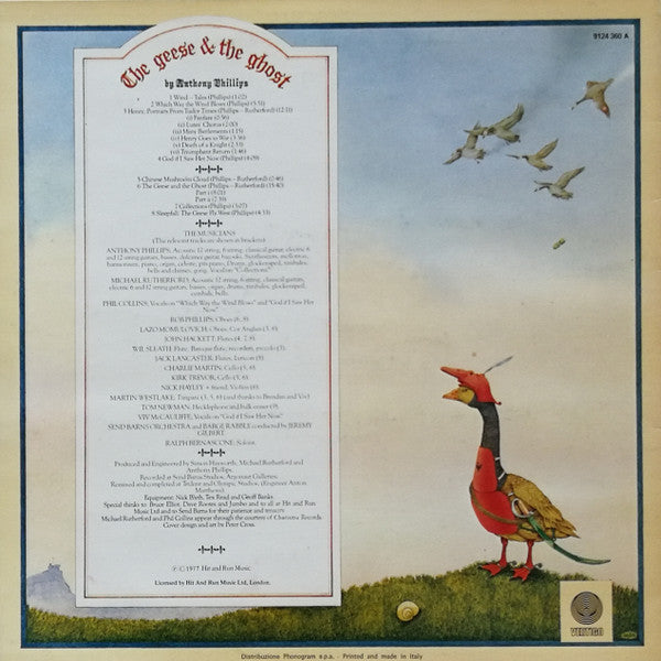 Release: The Geese & The Ghost-Vinyl-Italy-1977-9124 360 A-2645646