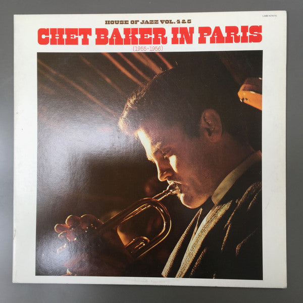 Release: Chet Baker In Paris (1955-1956)-Vinyl-Japan-1983-L30B 1074/75-6116692