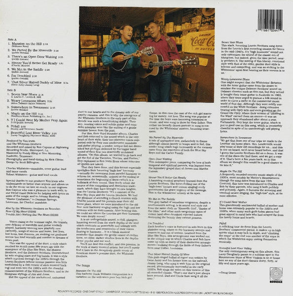 Release: Old Time Duets-Vinyl-US-1989-0264-5904142